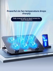 Silent Cooling Water Cooling Fan Laptop Stand 15.6 Inch