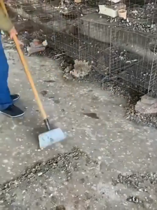 พลั่วเหล็ก พลั่ว เหล็กคมแข็งแรง ทำความสะอาดถนน ทนทาน ไม่เสียรูปทรง เสียมขุดดิน เครื่องมือการเกษตร พลั่วถอนอเนกประสงค์สำหรับ sekop Taman