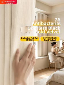 SHULIAN | Sun Blockout Light-proof Easy-install Curtains