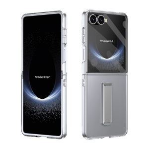 For Samsung Galaxy Z Flip 7 6 5 4 3 5G Case Shockproof Armor Front Screen Protector Cover for ZFlip7 ZFlip6 Stand Holder Funda