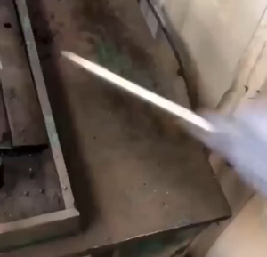 Sikat Baja Kawat Lengkungan Kuningan Anti Karat Steel Wire Hand Brush Serbaguna