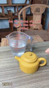 Ấm đức chung cẩm vân - Hoàng kim đoản - Thực Lực Phái - 280ml - TS611