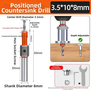 LASH | Step Drill Bit and Screw Hole Opener Woodworking