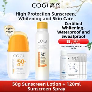 COGI | High Whitening Sunscreen Spray Facial Sun Protection Lotion UV Protection Full Body Womens Flagship Store 3731