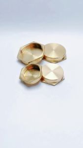 Đầu Bịt Ren Trong Nút Bịt Ren Đồng Thau 42 49 60 - Brass Pipe Plug Cap Female