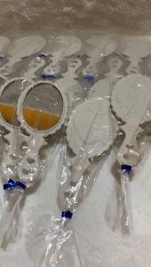 Souvenir Oval Putih Kemas Plastik 50 Pcs