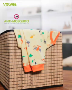 [Little Mama] Velvet Junior Anti-mozy Jumper Long Close Feet