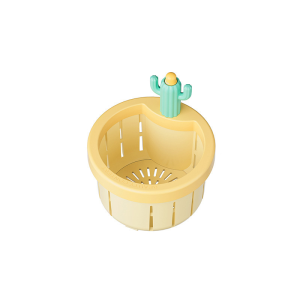 R.E. ตะกร้ากรองเศษอาหาร ที่กรองเศษท่อในอ่างล้างจาน พร้อมที่กดใช้งานง่าย sink filter