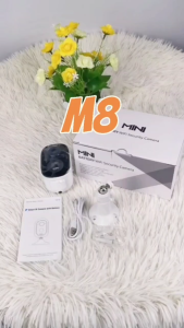 Eseecloud  WIFI Camera 8MP 4K 8LED Solar Cell Outdoor Waterproof Motion Detect Color Night Vision Two-Way Audio กล้องวงจรปิดไวไฟ โซลาร์เซล ความละเอียด8ล้านพิกเซล ติดตั้งกลางแจ้ง ทนแดดทนฝน ตรวจจับการเคลื่อนไหว กลางคืนภาพสี คุยโต้ตอบได้