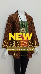 NIMAS SOGAN TUNIK KUTUBARU MODERN | LANGITJUA BATIK SOLO - LGJ-SGN-TNKNIMASSOG01