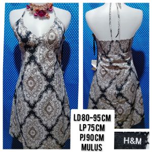 OL (OVERALL) MINI DRESS PUTIH(H&M) 355