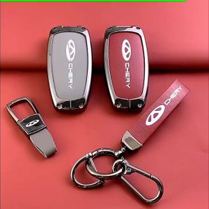 【C302 READY STOCK】 Chery Omoda 5 E5 Tiggo 7 Tiggo 8 Pro Cross HEV Car Key Cover Zinc Alloy Car Remote Protective Box Car Key Cases