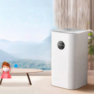 Máy Lọc Không Khí Gia Đình Loại Bỏ Mùi Khói Thuốc Lá Mùi Động Vật Chất Formaldehd Ion Âm Loại Bỏ Mùi Kích Thước Nhỏ Hoạt Động Yên Tĩnh