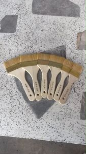 แปรงทาซอสด้ามจับไม้ รุ่นขนนุ่มพิเศษ แปรงทาอาหารสำหรับทาเนย ทาขนมปัง