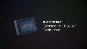 Sandisk® Extreme Fit™ USB-C® Flash Drive (64GB/ 128GB/ 256GB/ 512GB)