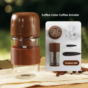 MONGDIO | Portable Coffee Grinder & Brewer Electric Cup
