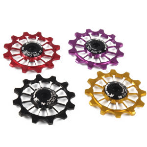 MEROCA | Ceramic Bearing 12T Positive and Negative Teeth Derailleur Pulley
