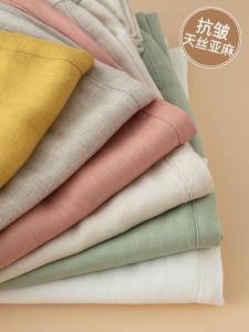 Quần Ống Rộng Vải Lanh Tencel Cao Cấp Chống Nhăn Cho Nữ Mùa Hè 2025 Quần Ống Đứng Mỏng Cạp Cao Thon Gọn Đa Năng