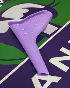 Pink Flamingo standing urinal for women - pee easy outdoor standing design easy to use camping