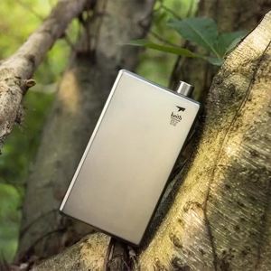 Keith Titanium Camping ขวดไวน์7ออนซ์/200Ml Bacteriostatic Flatware แบบพกพา Outdoor Travel Picnic Tableware ขวดสะโพก