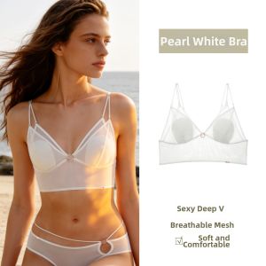 GAINREEL | Breathable Large Bust Minimizer Triangle Bra Set