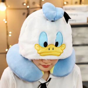 Cartoon Hooded Neck Pillow