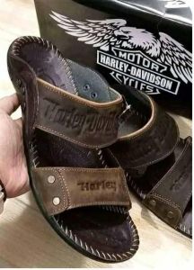 SANDAL  POL KULIT TERBARU PRIA DEWASA