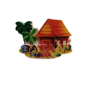 Bataan Philippines Ceramics Ref Magnets for Travel Souvenirs Fridge Magnets - Decorative