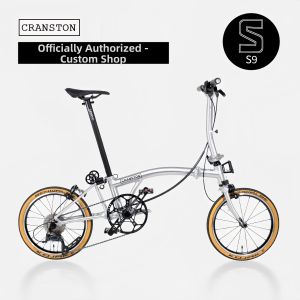 CRANSTON | Lightweight Portable 3-Fold Retro Commuter Bicycle 16 Inches