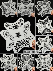 Mô Phỏng Trang Điểm Mặt Cho Trẻ Em Vật Dụng Trang Trí Mặt Trang Trí Halloween Trang Trí Mặt Bằng Sơn Trang Trí Rỗng