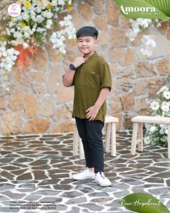 PROMO SALE PRODUK KEMBARAN KOKO ANAK LAKI LAKI  / BAJU MUSLIM ANAK / KAPELAN ANAK COWOK AURORA MUSLIM KIDS SIZE XS-5XL ( JUMBO / REMAJA )