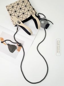 Diamond Mini Bag Chain สายคล้อง Accessories กระเป๋าสะพายข้าง Pouch Extension Belt ทันสมัย และชิ้นส่วนและอุปกรณ์เสริมกระเป๋าที่ใช้งานได้จริง