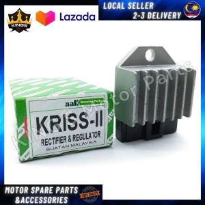 MODENAS KRISS 2/KRISS2/KRISS-2/KRISS II/KRISSII/KRISS-II [AAK] REGULATOR & RECTIFIER ASSY REC & REG ASSY (STANDARD) REGULATOR REC COMP RECTIFIER COMPLETE KATAU MOTOR KATAO MOTOR KATAB LAMPU MOTOR KRISS-II AAK GENUINE PARTS HIGH QUALITY (MADE IN MALAYSIA)