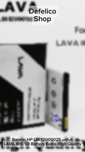 Baterai HP Lava Iris 50 Kode Batrai : LBI 12000025 / LBI12000025 Batre Ori Double Power Batre Baterai HP