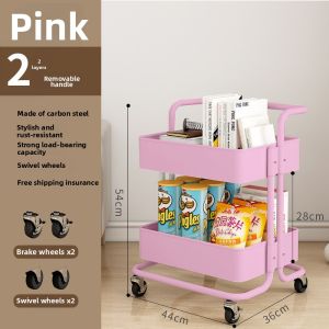 Multipurpose Movable Storage Cart