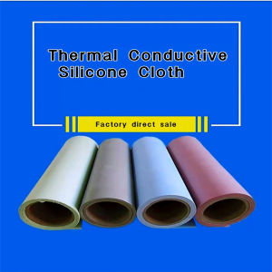 Insulation thermal conductive silicone tape thermal conductivity heat dissipation wear-resistant high temperature silicone tape 300mm width * 1m length * 0.3mm thickness