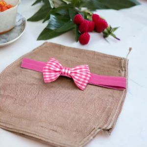 Bando Pita Kotak Anak Bandana Bayi Baru Lahir  Usia 0-3 Tahun Bando Bayi Perempuan Lucu