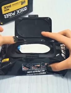 80pcs Disposable Shoes Clean Wipes Portable White Shoes Cleaning Care Wipes Sneakers Cleaning Quick Wet Wipes\\n\\n Introduction to 80pcs Disposable Shoes Clean Wipes\\n\\nIntroducing the ultimate solution for maintaining the pristine condition of your footwear - 80pcs Disposable Shoes Clean Wipes! These wipes are designed specifically for keeping your shoes clean, shiny, and in excellent condition. With their soft and safe paper, multi-purpose usage, and convenient travel design, these wipes are perfect for anyone who wants to keep their shoes looking their best.\\n\\n Soft & Safe Paper\\n\\nThe paper used in these wipes is gentle and non-abrasive, making them safe for all types of shoes, including leather, fabric, and synthetic materials. The wipes contain no harsh chemicals that can damage the fabric or skin, so you can rest assured that they won't harm your shoes or cause any irritation.\\n\\n Multi-Purpose Usage\\n\\nThese wipes are not only great for cleaning shoes but can also be used on other items such as handbags, wallets, and briefcases. Their versatility makes them an essential item in every household, office, and travel bag.\\n\\n Perfect Travel Companion\\n\\nWith their convenient extraction design, these wipes are perfect for taking on-the-go. Whether you're traveling for business or pleasure, these wipes will help keep your shoes looking clean and polished, even when you're away from home.\\n\\n How to Use 80pcs Shoe Cleaning Wipes\\n\\nUsing these wipes is simple and straightforward. Just follow these steps to achieve a quick and easy shoe shine in just one minute!\\n\\n Easy One-Minute Shoe Shine\\n\\nSimply take one wipe and gently rub it over the surface of your shoe. The wipes are specially formulated to remove dirt, stains, and scuffs, leaving your shoes looking clean and polished.\\n\\n No Polishing Required\\n\\nUnlike traditional shoe polish, these wipes require no polishing or buffing. Just apply the wipe and let it work its magic!\\n\\n Convenient Extraction Design\\n\\nThese wipes come in a handy package with a convenient extraction design, making it easy to take out just one wipe at a time. No more fumbling around with loose wipes or struggling to open a container.\\n\\n Benefits of 80pcs Shoe Cleaning Wipes\\n\\nUsing these wipes offers numerous benefits for maintaining the condition of your shoes. Here are some of the advantages of using 80pcs Disposable Shoes Clean Wipes:\\n\\n No Damage to Leather or Fabric\\n\\nThe wipes are designed to be gentle and non-abrasive, so they won't damage the leather or fabric of your shoes. They are safe for all types of shoes, including leather, fabric, and synthetic materials.\\n\\n Maintains Original Color & Texture\\n\\nUnlike traditional shoe polish, which can alter the color and texture of your shoes, these wipes help maintain the original appearance of your footwear. They remove dirt and stains without leaving any residue or altering the color or texture of your shoes.\\n\\n Versatile for Various Leather Colors\\n\\nThese wipes work on all types of leather colors, making them a versatile solution for keeping your shoes looking their best. Whether you have black, brown, white, or any other color of leather shoes, these wipes will help keep them looking clean and polished.\\n\\nIn conclusion, 80pcs Disposable Shoes Clean Wipes are the perfect solution for anyone who wants to keep their shoes looking clean, shiny, and in excellent condition. With their soft and safe paper, multi-purpose usage, and convenient travel design, these wipes are a must-have item for anyone who cares about the appearance of their footwear. Try them today and see the difference they can make in maintaining the condition of your shoes!\"