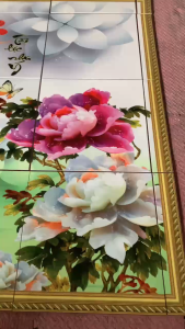 Tranh gạch 3d trang trí phòng khách đẹp - ACXX3