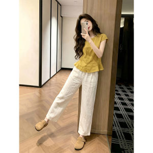 Shalldoer | Breathable High Waist Concealing Sleeve Top Set