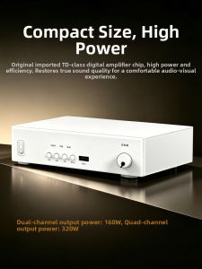 Commercial Wall-Mounted Audio Amplifier Set