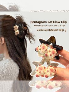 WENZHU | Cute Cat Claw Hair Clips for Women