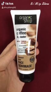 Tẩy tế bào chết Coffee sạch nhờn ngừa mụn trắng sáng da không làm khô da