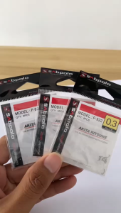 Kail Sabpolo Akita F-985 BR (ada lubang) dan F-922 (tanpa lubang) Anti Moncel Made in Japan