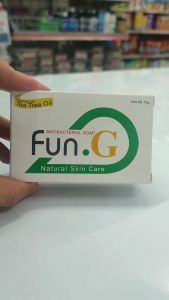 FUN.G Antibacterial Soap with Tea Tree Oil 75g Natural Skin Care