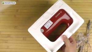 Máy Đánh Trứng Bosch MFQ4030 Máy Trộn Bột Tạo Bọt Cafe Công Suất 500w 2 Que Đánh Mạnh Mẽ Dễ Vệ Sinh Nhập Đức BH 12 Tháng