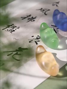 ภูเขารูปร่างแก้วปากกายืนแฮนด์เมดธรรมชาติคริสตัลสร้างสรรค์ตกแต่งการประดิษฐ์ตัวอักษรเขียนอุปกรณ์การปฏิบัติผู้ถือปากกา