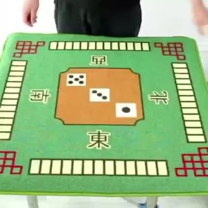 80/100cm Mahjong Table Mat Mahjong Pad Mahjong Table Cloth For Protect Every Moving Piece Abyssinia