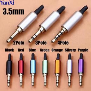 1 Cái Jack Cắm Tai Nghe Mono Stereo 3.5mm Bộ Chuyển Đổi Âm Thanh DIY Jack Cắm Loa/ Tai Nghe 2/3/4 Chân Jack AUX Dây Cáp Kết Nối Dùng Cho Loa Amply
