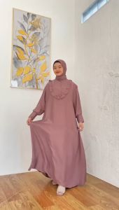 gamis santorini - syari santorini - maxi santorini